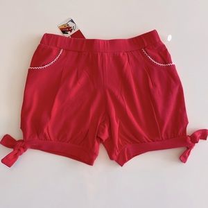 Onekid Girls Shorts Red New